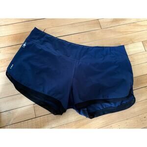 Smartwool navy blue active wear womens shorts